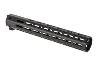 The Faxon Firearms Carbon Fiber Handguard uses an M-LOK system for accessories